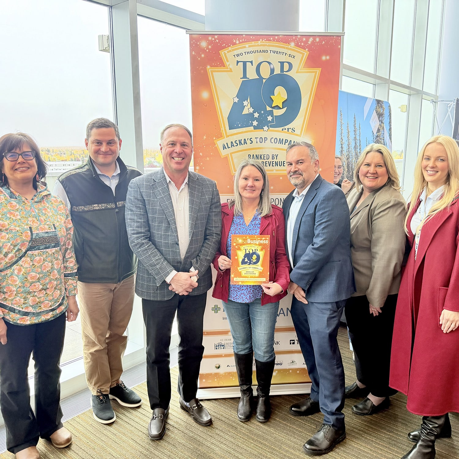 Chugach Alaska Corporation's 2026 Alaska Business Top 49er Award
