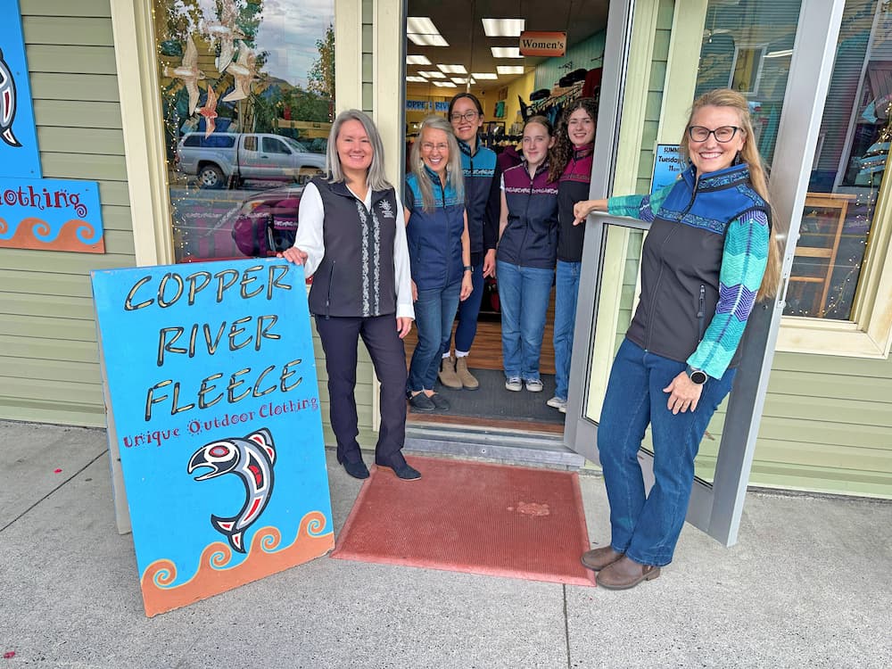 This image has an empty alt attribute; its file name is Chugach-Village-in-the-City-3.jpg
Lauren Johnson, Chugach Heritage Foundation President & Executive Director; Chugach President Katherine Carlton; Chugach Chairman Sheri Buretta; Monica Garcia-Itchoak, Chugach Museum Executive Director; Jayme Selanoff, Chugach Tribal Services Interim Executive Director; and Anchorage Mayor Suzanne LaFrance.